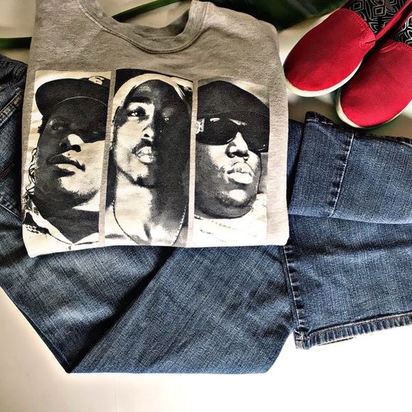 original flavor Other - Gray sweatshirt with American Hustlers